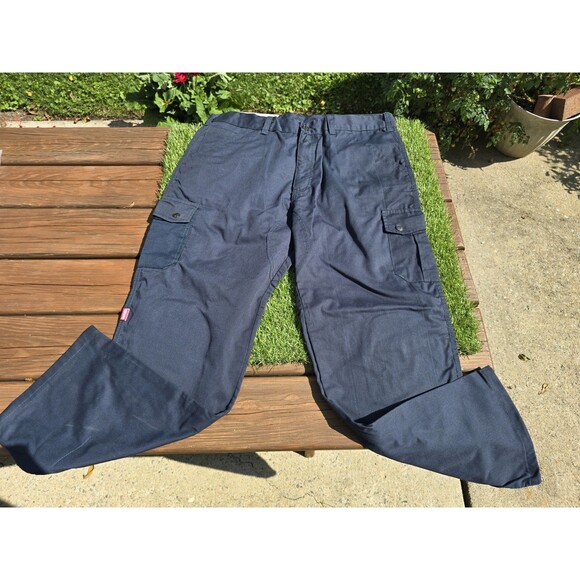 Woodland Workwear Other - Woodland Workwear Kneedz Blue Work Pant Gel Knee Pads Built-in Relaxed 40x32 NWT